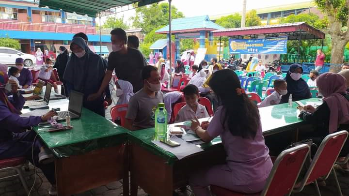 Vaksinasi Serentak SD YPK